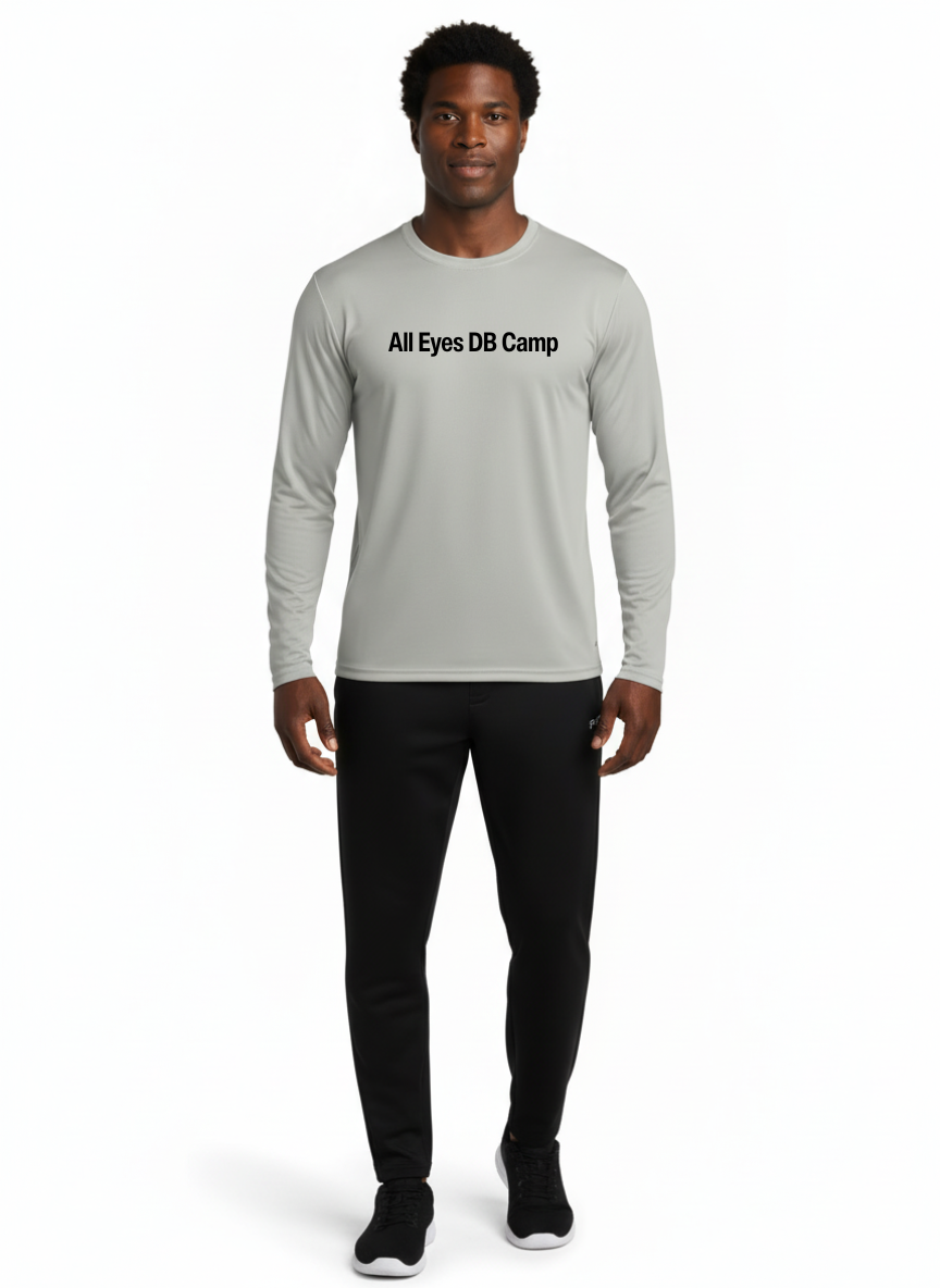 All Eyes DB Camp 'Got Them On Lock" Long Sleeve T-Shirt