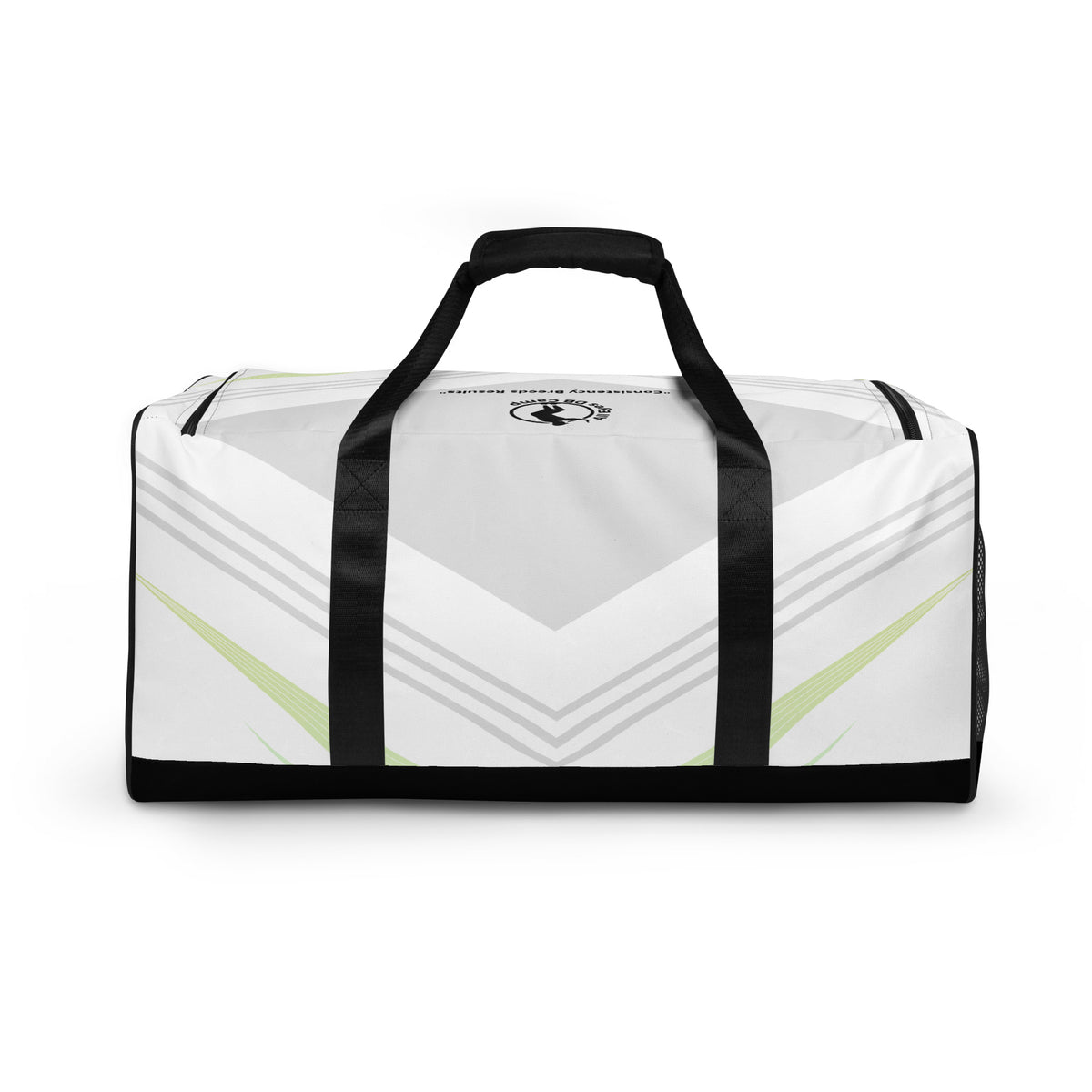 All Eyes 'Get to Work' Duffle Bag (White)