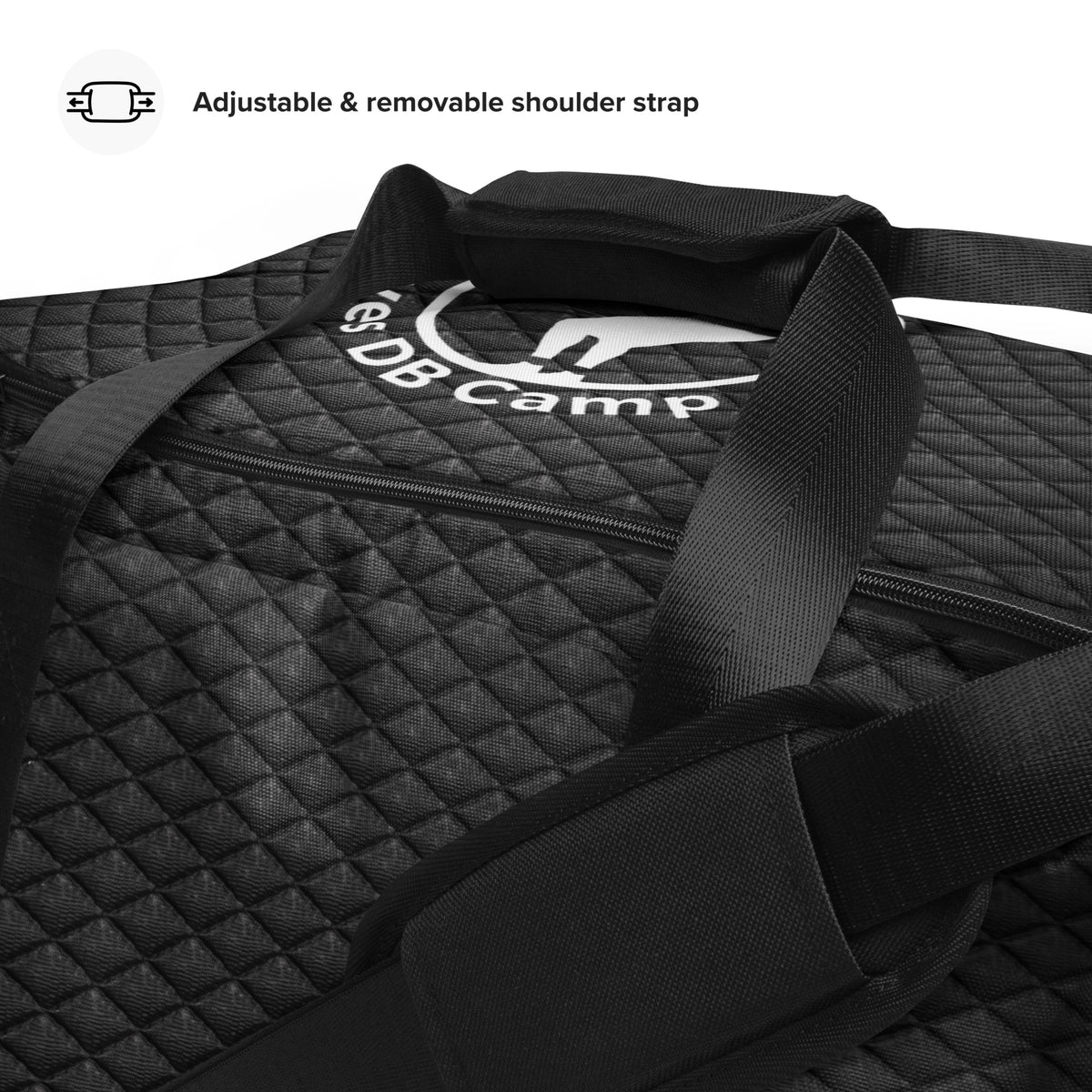 All Eyes 'Get to Work' Duffle Bag (Black)