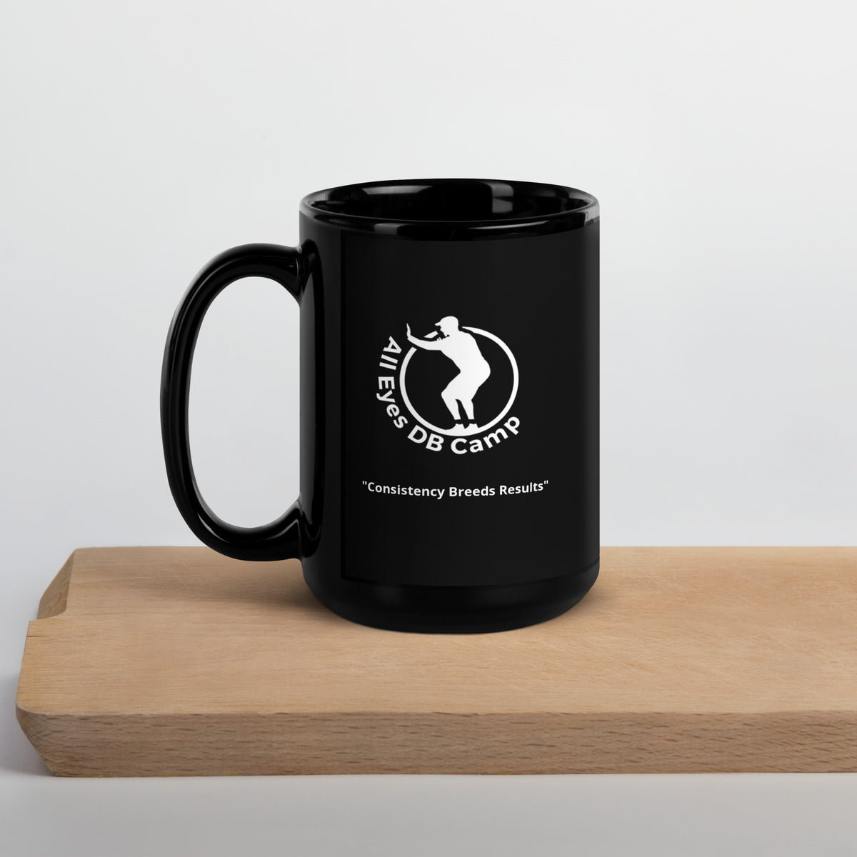 All Eyes DB Camp Black Elite Mug