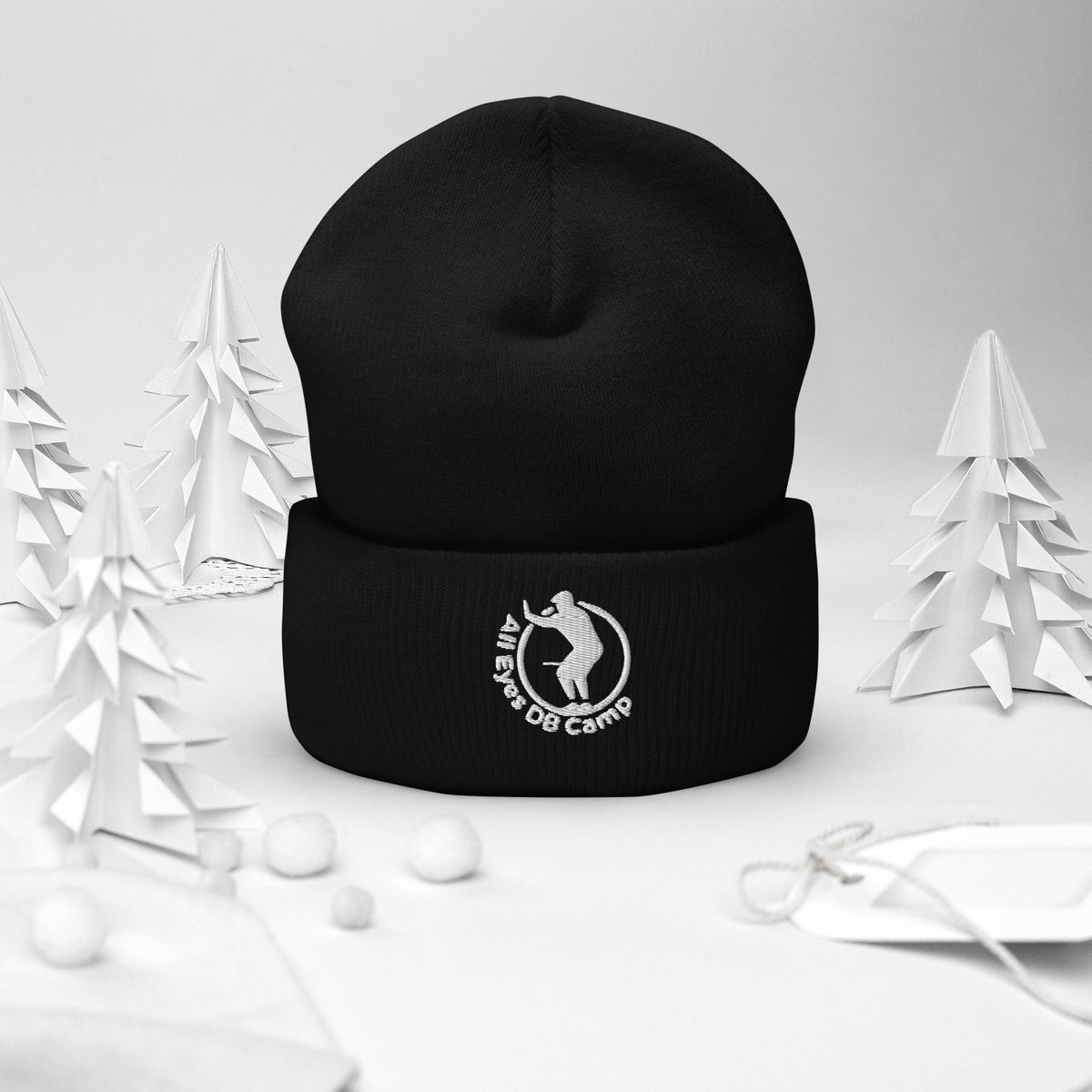 ALL EYES DB CAMP CUFFED BEANIE