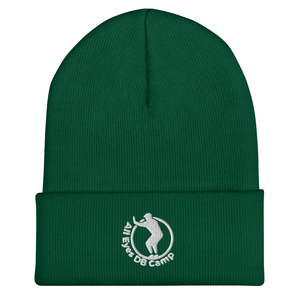 ALL EYES DB CAMP CUFFED BEANIE