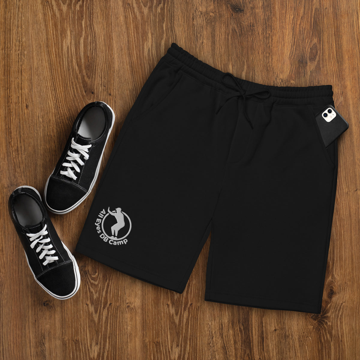 ALL EYES DB CAMP SHORTS